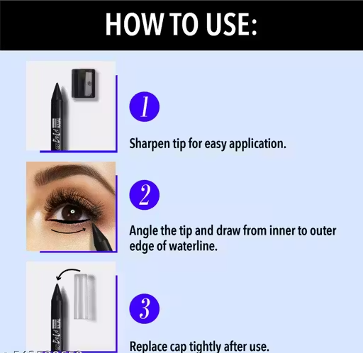 Blue Heaven Bold Eyeliner + Mascara + Kajal