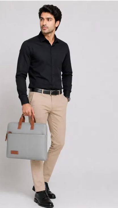 Executive laptop gray colour Laptop bag