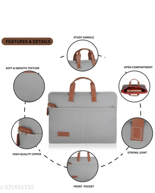 Executive laptop gray colour Laptop bag